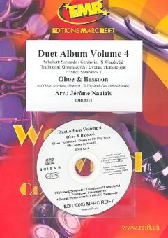 Duet Album vol.4 (+CD) for oboe and bassoon (piano/keyboard/organ ad lib) 