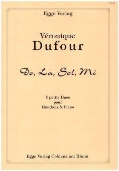 Dufour, Véronique: Do la Sol Mi für Oboe und Klavier 