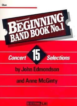 Edmondson, John: Beginning Band Book 1 for band oboe 
