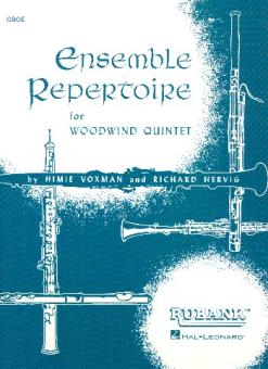 Ensemble Repertoire for woodwind quintet, Oboe 