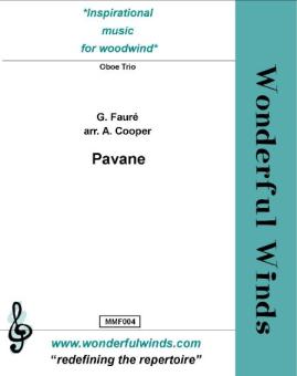 Fauré, Gabriel Urbain: Pavane for  2 oboes and cor anglais, score and parts 