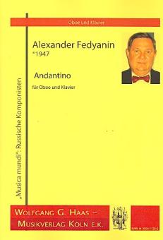 Fedyanin, Alexander: Andantino für Oboe und Klavier  