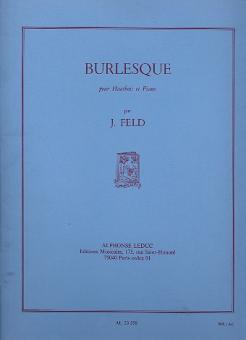 Feld, Jindrich: Burlesque pour hautbois et piano  