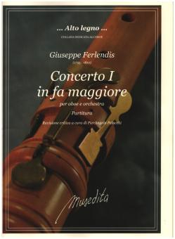 Ferlendis, Giuseppe: Concerto in fa maggiore no.1 per oboe e orchestra, per oboe e pianoforte 