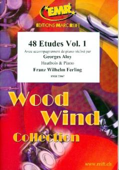 Ferling, Franz Wilhelm: 48 Etüden Band 1 (Nr.1-24) für Oboe und Klavier 