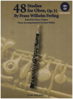 Ferling, Franz Wilhelm: 48 Studies op.31 (+Online Audio) for oboe 