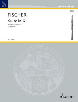 Fischer, Johann Caspar Ferdinand: Suite G major for oboe and piano 