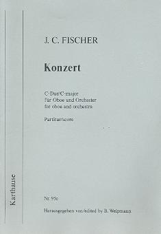 Fischer, Johann Christian: Konzert C-Dur für Oboe und Orchester, Partitur 