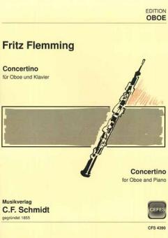 Flemming, Fritz: Concertino für Oboe und Klavier 