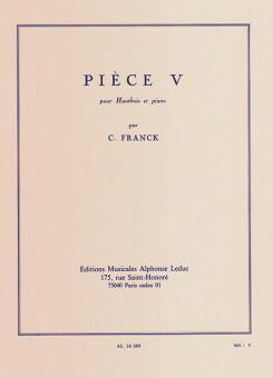 Franck, César: Pièce 5 pour hautbois et piano  