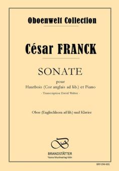 Franck, César: Sonate für Oboe (Cor anglais) und Klavier 