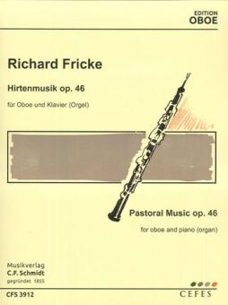 Fricke, Richard: Hirtenmusik für Oboe und Klavier (Orgel) 