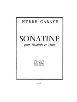 Gabaye, Pierre: Sonatine pour hautbois et piano 