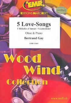 Gay, Bertrand: 5 Love-Songs für Oboe und Klavier  