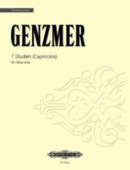 Genzmer, Harald: 7 Studien (Capriccios) GeWV 191 für Oboe solo 
