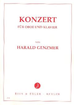 Genzmer, Harald: Konzert für Oboe und Klavier  