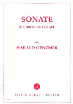 Genzmer, Harald: Sonate für Oboe und Orgel  