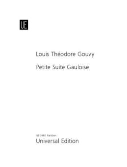 Gouvy, Louis Théodore: Petite suite gauloise op.90 pour flute, 2 hautbois, 2 clarinettes, 2 cors, et 2 bassons,     Partitur 