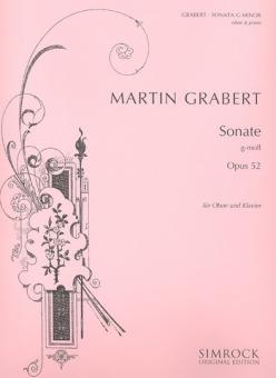 Grabert, Martin: Sonate g-Moll op.52 für Oboe und Klavier 