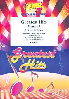 Greatest Hits vol.5 for 2 oboes and piano (percussion ad lib), score and parts 