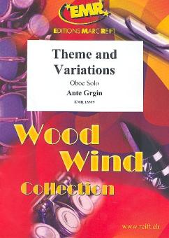 Grgin, Ante: Theme and Variations for oboe  