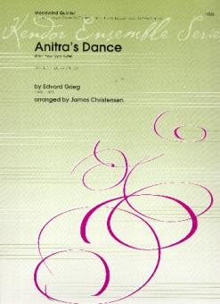 Grieg, Edvard Hagerup: Anitra's Dance for flute, oboe, clarinet, horn and bassoon (bass clarinet ad lib), score and parts 