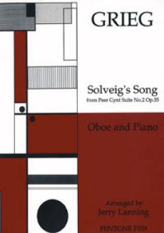 Grieg, Edvard Hagerup: Solveig's Song for oboe and piano 