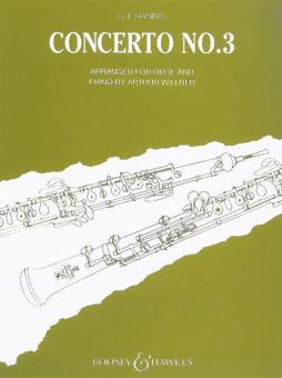 Händel, Georg Friedrich: Konzert g-Moll Nr.3 HWV287 für Oboe und Streichorchester für Oboe und Klavier 