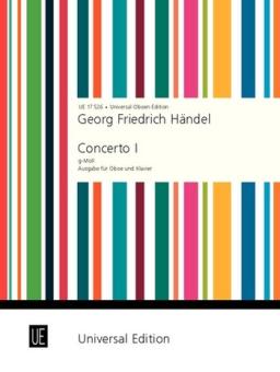 Händel, Georg Friedrich: Konzerto g-Moll Nr.1 für Oboe und Orchester für Oboe und Klavier 
