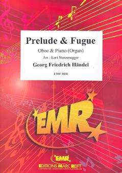 Händel, Georg Friedrich: Prelude and Fugue for oboe and piano (organ) 