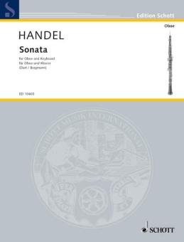 Händel, Georg Friedrich: Sonata B flat major for oboe and piano 