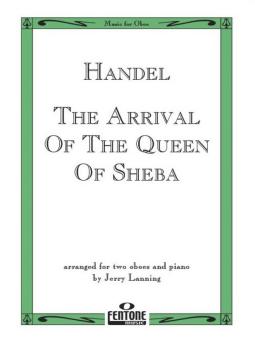 Händel, Georg Friedrich: The Arrival of the Queen of Sheba for 2 oboes and piano 