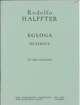 Halffter, Rodolfo: Egloga for oboe and piano 