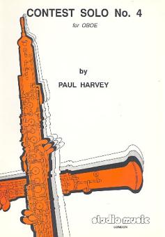 Harvey, Paul: Contest Solo no.4 for oboe and piano  