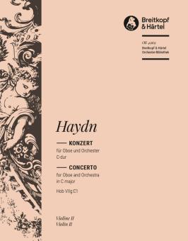 Haydn, Franz Joseph: Konzert C-Dur Hob.VIIg:C1 für Oboe und Orchester, Violine 2 