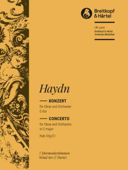 Haydn, Franz Joseph: Konzert C-Dur Hob.VIIg:C1 für Oboe und Orchester, Harmonie 