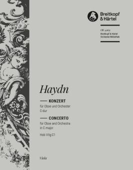 Haydn, Franz Joseph: Konzert C-Dur Hob.VIIg:C1 für Oboe und Orchester, Viola 