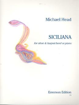 Head, Michael: Siciliana for oboe and harpsichord or piano 