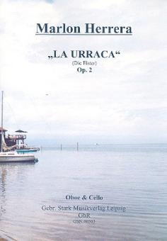 Herrera, Marlon: La urraca op.2 für Oboe und Violoncello, Partitur und Stimme 