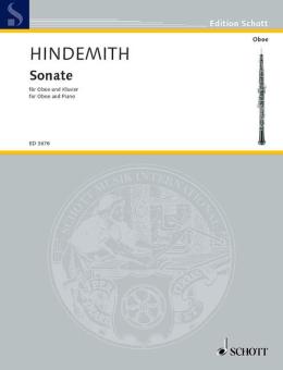 Hindemith, Paul: Sonate für Oboe und Klavier 