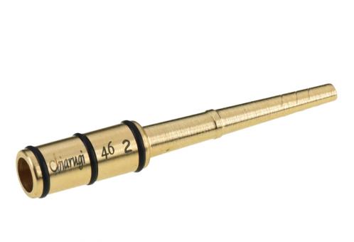 Tubo tornito per oboe: Chiarugi 2M, ottone 