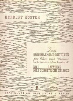 Küster, Herbert: Cavatine für Oboe und Klavier 