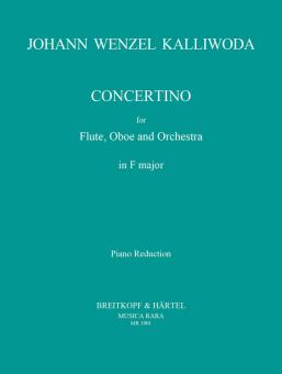 Kalliwoda, Johann Wenzel: Concertino für Flöte, Oboe und Orchester, für Flöte, Oboe und Klavier 