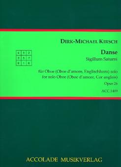 Kirsch, Dirk-Michael: Danse op.26 für Oboe (Oboe d'amore/Englischhorn) 