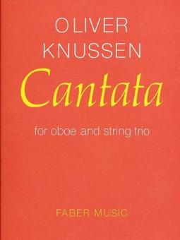 Knussen, Oliver: Cantata for oboe, violin, viola and cello, score 