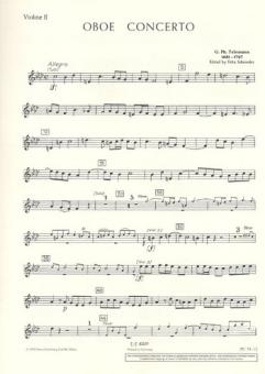 Konzert f-Moll für Oboe, Streicher und Bc, Violine 2 