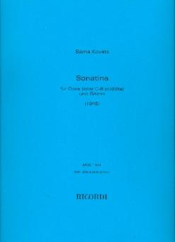 Kovats, Barna: Sonatina für Oboe (Blockflöte in C) und Gitarre 