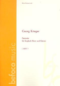 Krieger, Georg: Pastorale für Englischhorn und Klavier 