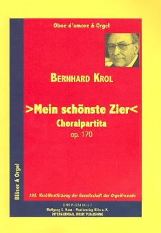 Krol, Bernhard: Mein schönste Zier op.170 Choralpartita für Oboe, d'amore und Orgel 