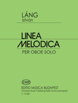 Láng, Istvan: Linea melodica per oboe solo,   